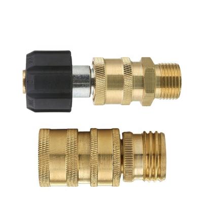 China M22 14mm to 3/8 Hotels Pressure Joint Adapter Kit Swivel Quick Connect Kit for sale