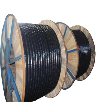 China Urban copper wire neoprene power grid cable yjv copper core wire 4 core rubber welding armored cable 120mm for sale