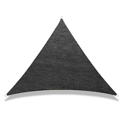 China Long Durable Life-Durable UV Blocking Temperature Reduction Shade Sails Triangle Sunshade Sail For Outdoor Garden for sale