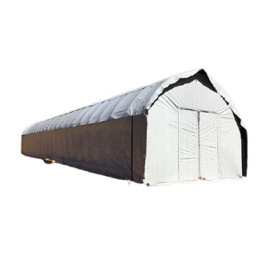 China Stable Structure Easily Assembled Plastic Lightweight Deprivation Tunnel Greenhouse With Blackout System for sale