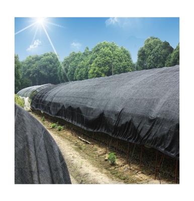 China Sun Shade Factory Quality Customized Shading Rate 20-95% Curtain Shading Flat Sail Steel Wire Greenhouse Shade Net for sale