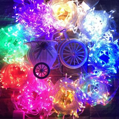 China Outdoor Garden Holiday LED String Lights 10m 220V Decoration Lights 100 LED Christmas Light Strip for sale