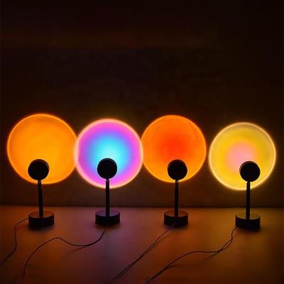 China Modern Sunset Lamp Sunset Table Lamp LED Projection Sunset Floor Lamp for sale