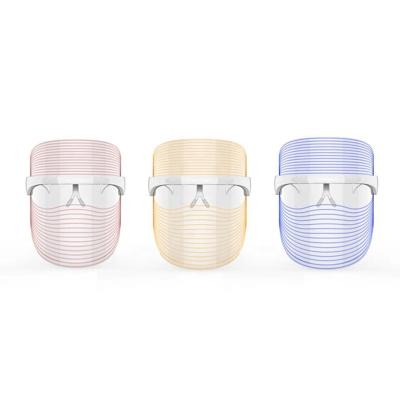 China Skin Tightening Multifunctional LED Light Beauty Face Care Instrument 7 Colors Facial SPA Beauty Protective Mask for sale