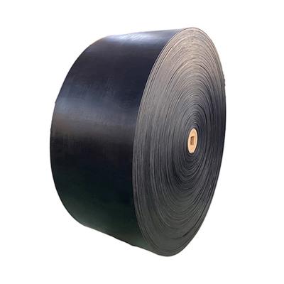 China Wholesale Cheap Wholesale Rough Top Rubber Heat Resistant Rubber Conveyor Belt Abrasion And Impact Resistance Manufacturing Company Factory Conveyor Belt For Heavy Rock for sale