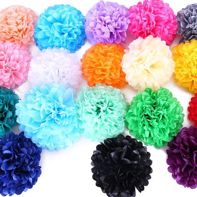 China Disco Paper Ball Paper Flower Decorative Handmade Origami Flowers Birthday Party Decoration Disco Balls for sale