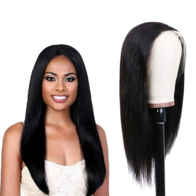 China Nature Factory Wholesale 16inch High Definition Lace Up Handy Economy Hd Hair Lace Wigs for sale