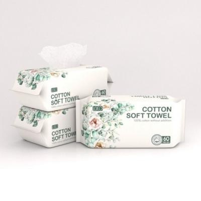 China Direct Selling Cotton Square Cotton Towel Soft Cotton Face Towel Practical Pure Extractable Saving Cotton for sale