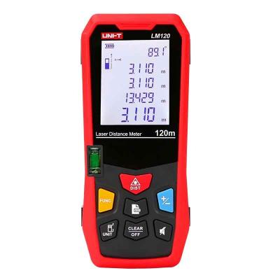 China Outdoor Distance Meters 120m Horizontal Laser Comfortable Handling Ergonomic 122mm x 52mm x 29.5mm for sale