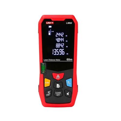 China 60m Professional Portable Multifunctional Outdoor Measuring Laser Distance Meter 122mm x 52mm x 29.5mm for sale