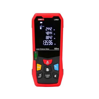 China Cheap Price High Quality Universal Handheld Digital 60m Measuring Laser Distance Meter 122mm x 52mm x 29.5mm for sale