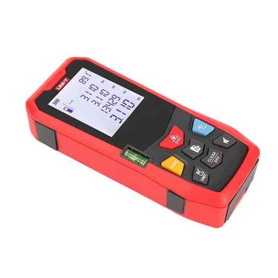 China Mini Comfortable Handling 120m Measuring Laser Distance Meters With Angle Hd Display 122mm x 52mm x 29.5mm for sale