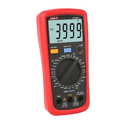 China Electrical Circuit Fault Detection Mini Auto Continuity Test Current Measurement True Digital RMS Multimeter for sale