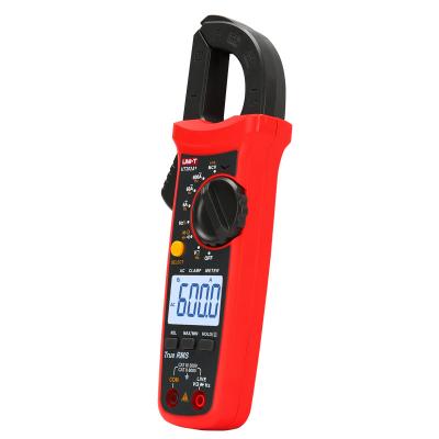 China Mini Portable True Rms Digital Auto Clamp Meter With LCD Backlight Show 215mm x 63mm x 36mm for sale