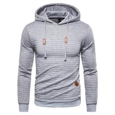 China Hot. comfortable men's hoodie in solid color cotton down hoodie in cotton fiber for sale