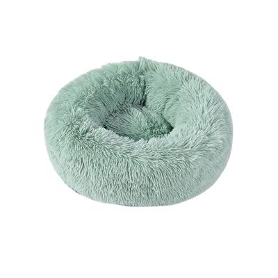 China Removable Warm Bed Cover Good Quality Pet Around Super Soft Puppy Beds Washable Plush Dog Indoor Cats Bed Big Clearance for sale