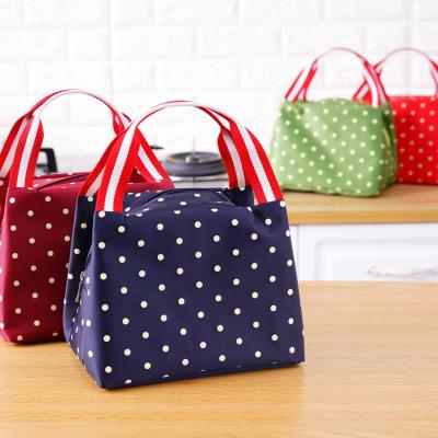 China 2021 China Universal Unique Design Hot Selling Tote Nylon Insulated Lunch Bags For Women for sale