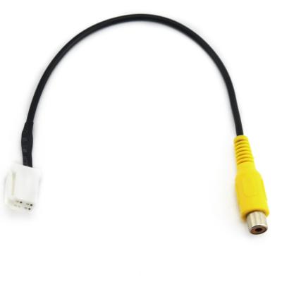 China Electronics For Original Toyota Camry Car Navigation With Reversing Video Camera Video Input Wiring Cable for sale