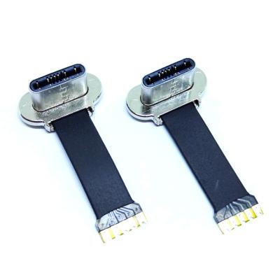 China Electronic custom type c usb cable ffc fpc wire usb foma flat usb ribbon cable for sale