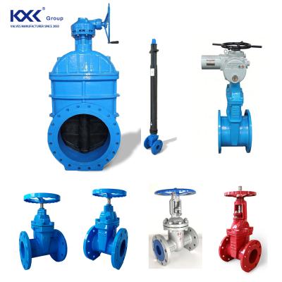 China General GGG50 Ductile Resilient Seated Gate Valve Price 4 Inch Cast Iron NRS for sale