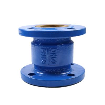 China General Ductile Iron DN50 80 100 mm PN10 16 H41X Standard Ductile Flange Ends Manual General AWWA DIN BS Return Non Quiet Check Valve for sale