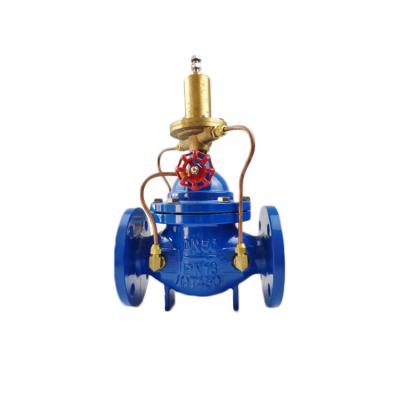 China General China TIANJIN Manual General Water 500x Ductile Iron 400X 500X PN 10 16 Standard Control Pressure Relief Flow Control Valve for sale