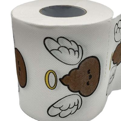 China Virgin Wood Pulps Funny Toilet Paper Gag Bathroom Gifts Funny Poop Gifts For Your Husband/Wife for sale