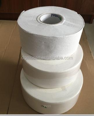 China Factory Direct White Mini Jumbo Toilet Paper Tissue, Virgin Wood Pulp Recycled 1ply 2ply Tissue Paper, Embossing Toilet Paper for sale