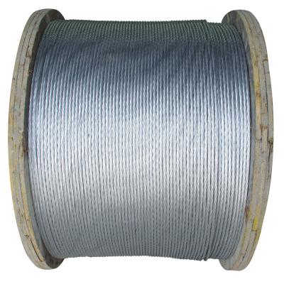 China Zinc-coated Steel Wires Strand 1×7 EHS 3/16inch, ASTM A 475 for sale