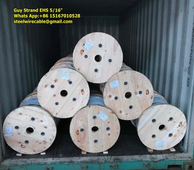 China Galvanized Steel Strand 5/16