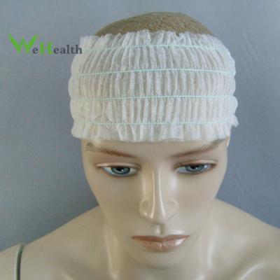 China Keep hair away from face while doing facial or makeup salon SPA disposable elastic nonwoven headband for sale