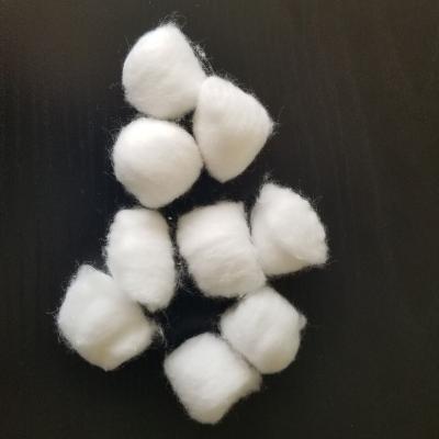 China Sterile or non-sterile 100% medical absorbent cotton ball, cotton ball, surgical cotton ball for sale