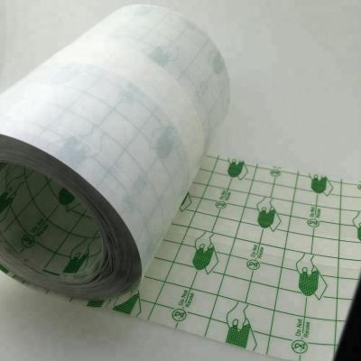 China Medical PU PU Tape, Transparent Waterproof PU Roll, Surgical PU Film Tape for sale