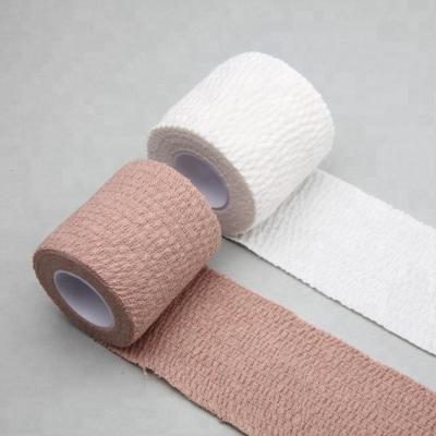 China Self Adhesive Cotton Cohesive Bandage, Self Adhesive Bandage, Elastic Sports Bandage With Latex Free for sale