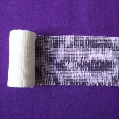 China Bandage 100% cotton gauze bandage, 100% cotton gauze absorbent, cut edge or selvage edge for sale