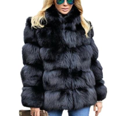 China Wholesale Factory Direct Selling Faux Fur Jacket Plus Size Faux Fur Coat for sale