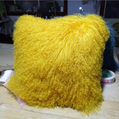 China Decorative Bedding Supply 50*50cm Fur Pillow Pillow for sale