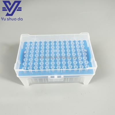 China With Filter Laboratory Plastic Micro Tip Blue Yellow Natural Pipette for sale