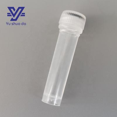 China Self Holding Disposable Medical Laboratory 2ml Cryo Tubes Cryogenic Vials Outer Wire Freezing Tube With V-concial Bottom Self Holding Plastic PP for sale