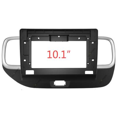 China Brief & 10 Inch Car Fascia Single Color Trim Kit For HYUNDAI VENUE 2019 Fascias Frame Adapter Audio Fascia Panel Fit In-Dash for sale