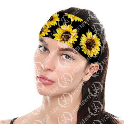 China JUNZHI KATHERINE Girl Cow Sunflower Cactus Slouch Headband CX-JZ149 for sale