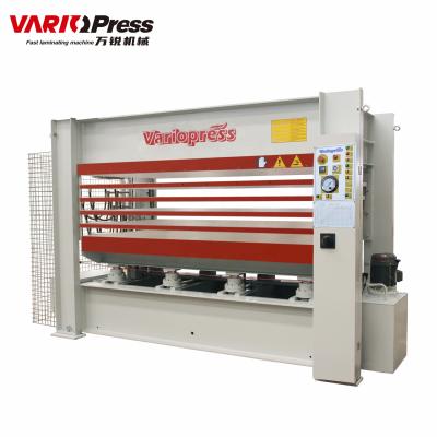 China Door Factory Solid Core Drilled Tray Hot Steel Door Hot Press Machine for sale