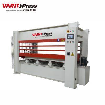 China Door Or Furniture Factory PLC Programmed Wooden Door 120ton Hot Press Control Machine for sale