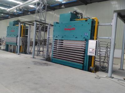 China Plywood Plant Variopress 600ton Hot Press Machine For Plywood for sale