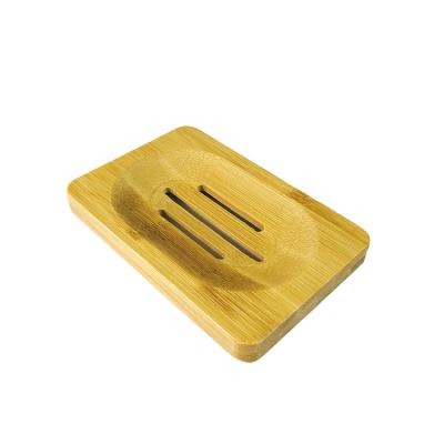 China Sustainable Wholesale Natural Wood Soap Dish Tray Holder Wood Soap Dish Box Soap Dish for sale