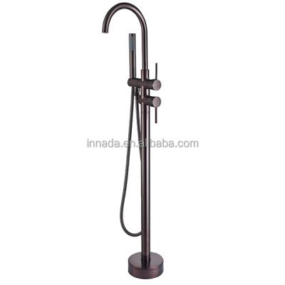 China With Slide Bar NA006-ORB GLOBE Bathtub Faucet Bathroom Tub Brass Free Standing Bath Faucet Yinada Innada for sale