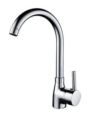 China Hot Selling Thermostatic Faucets And Faucets Economical Single Handle Kitchen Sink Brass Faucet for sale