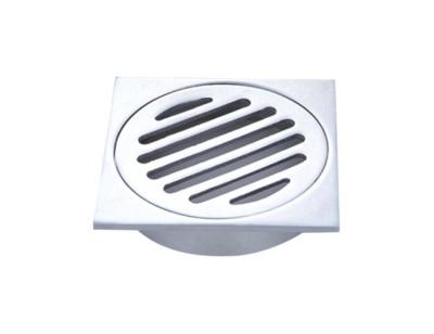 China ND301Watermark Modern Bathroom Floor Waste Brass Floor Drainer Shower Floor Drain Strainer for sale