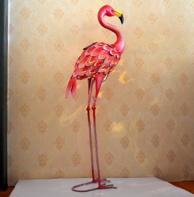 China LANDSCAPE Garden Lawn Ornaments Outdoor Decorative Flamingo Solar Outdoor Park Light for sale