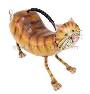 China Animal Shape Watering Can Metal Cat Animal Shape Watering Can for sale